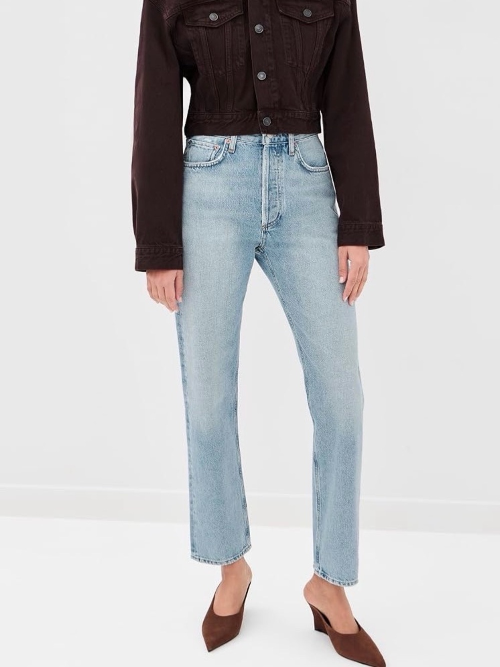 Agolde 90’s Pinch Waist Crop Jeans